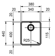 Мойка Франке KBX 110-34 фото 3 в Новосибирске Мойка Franke KBX 110-34 фото 3 в Новосибирске
