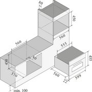 Духовой шкаф Ilve 645GHSW1/BK фото 2 в Новосибирске