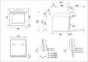 Духовой шкаф Bertazzoni FMOD6115ELB1 фото 4 в Новосибирске
