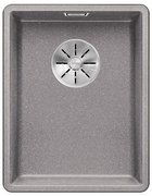 Мойка Бланко SUBLINE 320-F отводная арматура InFino® алюметаллик фото в Новосибирске Мойка Blanco SUBLINE 320-F отводная арматура InFino® алюметаллик фото в Новосибирске