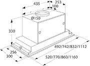 Встраиваемая вытяжка Asko CC4527S фото 3 в Новосибирске