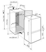 Встраиваемый холодильник Liebherr ICBSd 5122 Plus фото 3 в Новосибирске