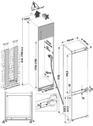 Встраиваемый холодильник Krona ZELLE RFR фото 3 в Новосибирске