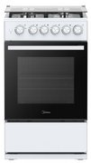 Газовая плита Midea MFO-M4G20T0E(WH) фото 2 в Новосибирске