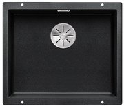 Мойка Бланко SUBLINE 500-U SILGRANIT отводная арматура InFino® антрацит фото в Новосибирске Мойка Blanco SUBLINE 500-U SILGRANIT отводная арматура InFino® антрацит фото в Новосибирске