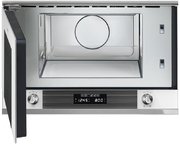 Встраиваемая микроволновая печь Smeg MP122B1 фото 2 в Новосибирске