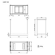 Вытяжка Falmec LIGHT 120 BLACK фото 4 в Новосибирске