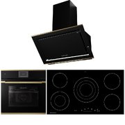 Kuppersbusch (варочная панель KE 9340.0 SR + духовой шкаф BP 6550.0 S4-Airfry + вытяжка DW 9880.0 S4 Gold)