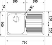 Мойка Франке LLL 611 крыло справа фото 2 в Новосибирске Мойка Franke LLL 611 крыло справа фото 2 в Новосибирске