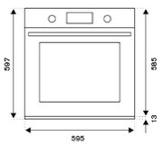 Духовой шкаф Bertazzoni F6011MODVTC фото 2 в Новосибирске