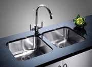 Мойка Бланко Supra 400-U клапан-автомат нержавеющая сталь фото 2 в Новосибирске Мойка Blanco Supra 400-U клапан-автомат нержавеющая сталь фото 2 в Новосибирске