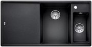 Мойка Бланко AXIA III 6 S-F чаша справа, доска стекло клапан-автомат InFino® антрацит фото в Новосибирске Мойка Blanco AXIA III 6 S-F чаша справа, доска стекло клапан-автомат InFino® антрацит фото в Новосибирске