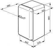 Холодильник Smeg FAB10HRB фото 2 в Новосибирске