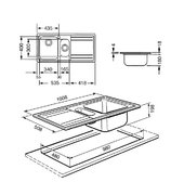Мойка Смег LE102S фото 2 в Новосибирске Мойка Smeg LE102S фото 2 в Новосибирске