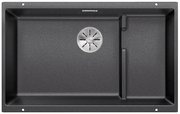 Мойка Бланко SUBLINE 700-U Level SILGRANIT отводная арматура InFino® антрацит фото в Новосибирске Мойка Blanco SUBLINE 700-U Level SILGRANIT отводная арматура InFino® антрацит фото в Новосибирске