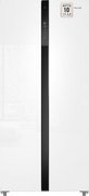 Отдельностоящий холодильник с инвертором Weissgauff WSBS 500 Inverter NoFrost White Glass фото 2 в Новосибирске