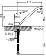 Смеситель Smeg MF11A2 фото 3 в Новосибирске