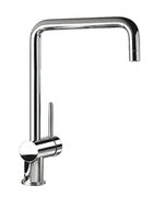 Смеситель Бланко Finess нержавеющая сталь фото в Новосибирске Смеситель Blanco Finess нержавеющая сталь фото в Новосибирске