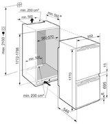 Встраиваемый холодильник Liebherr ICBNdi 5153 Премиум (Prime) фото 3 в Новосибирске
