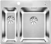 Мойка Blanco Solis 340/180-IF/A нержавеющая сталь полированная клапан-автомат InFino 526132 фото в Новосибирске