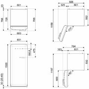 Холодильник Smeg FAB28LPB5 фото 3 в Новосибирске