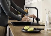 Смеситель Бланко FONTAS-S II 526235 Silgranit черный фото 3 в Новосибирске Смеситель Blanco FONTAS-S II 526235 Silgranit черный фото 3 в Новосибирске