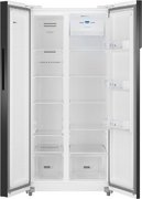 Отдельностоящий холодильник с инвертором Weissgauff WSBS 500 Inverter NoFrost White Glass фото 3 в Новосибирске
