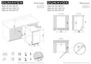 Винный шкаф Dunavox DAU-45.125DOP.TO фото 3 в Новосибирске