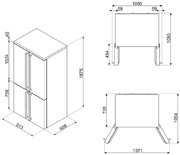 Холодильник Smeg FQ60CPO5 фото 4 в Новосибирске