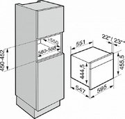 Встраиваемая пароварка с СВЧ Miele DGM7840 OBSW фото 3 в Новосибирске