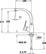 Смеситель Teka MTP 915 CHROME фото 4 в Новосибирске