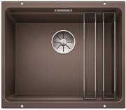 Мойка Бланко ETAGON 500-U SILGRANIT PuraDur кофе фото в Новосибирске Мойка Blanco ETAGON 500-U SILGRANIT PuraDur кофе фото в Новосибирске