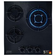 Газовая варочная поверхность KRONA CORTESIA 45 BL фото 3 в Новосибирске
