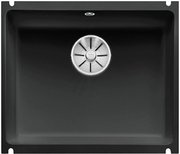 Мойка Бланко SUBLINE 500-U керамика отводная арматура InFino® черный фото в Новосибирске Мойка Blanco SUBLINE 500-U керамика отводная арматура InFino® черный фото в Новосибирске