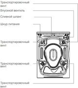 Стиральная машина Vestfrost VFWM 1241 WL фото 3 в Новосибирске