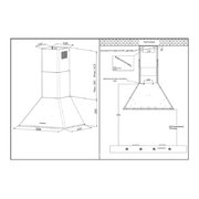 Купольная вытяжка Korting KHC 6648 RGN фото 3 в Новосибирске