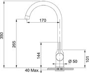 Смеситель Franke Pola Neo миндаль фото 4 в Новосибирске