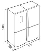 Холодильник Teka NFE 900 X фото 3 в Новосибирске