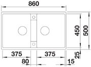 Мойка BLANCO ZIA 9 Silgranit белый фото 3 в Новосибирске Мойка BLANCO ZIA 9 Silgranit белый фото 3 в Новосибирске