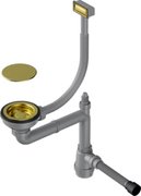 Арматура для одночашевых моек с прямоугольным переливом Omoikiri WK-1C LG Арматура для одночашевых моек с прямоугольным переливом Omoikiri WK-1C LG