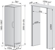 Встраиваемая морозильная камера V-ZUG V6000 Supreme FR6T-51099 L фото 4 в Новосибирске