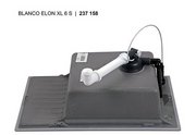 Мойка Blanco Elon XL 6S антрацит клапан-автомат InFino 524834 фото 4 в Новосибирске