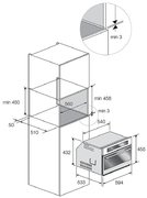 Духовой шкаф Fulgor Milano FCO 4512 TM BK фото 4 в Новосибирске