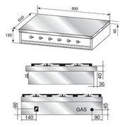 Варочная панель Ilve HP90-6D фото 3 в Новосибирске