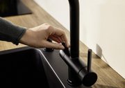 Смеситель Бланко FONTAS-S II 526235 Silgranit черный фото 2 в Новосибирске Смеситель Blanco FONTAS-S II 526235 Silgranit черный фото 2 в Новосибирске
