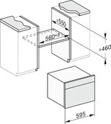 Встраиваемая комби-пароварка Miele DGC 7840 OBSW фото 4 в Новосибирске