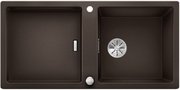 Мойка Blanco ADON XL 6S SILGRANIT клапан-автомат InFino® кофе фото в Новосибирске
