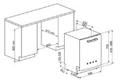 Встраиваемая посудомоечная машина Smeg ST2FABRD2 фото 4 в Новосибирске