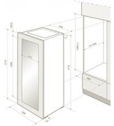Винный шкаф De Dietrich DWSL 980 X фото 3 в Новосибирске