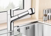 Смеситель Бланко Elipso-S-F II хром фото 3 в Новосибирске Смеситель Blanco Elipso-S-F II хром фото 3 в Новосибирске